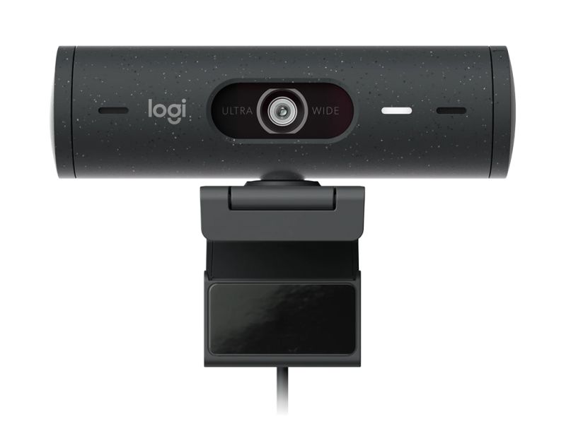 Webcam Logitech Brio 500, Graphite, USB