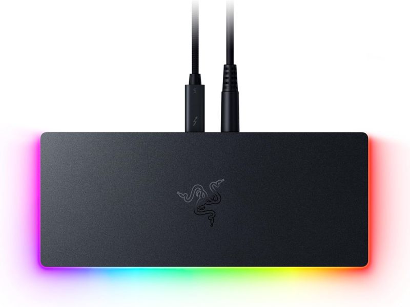 Docking station USB-C Razer Thunderbolt 5 Dock Chroma, PD 140W, SSD, 10 in 1