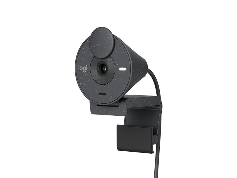Webcam Logitech Brio 300, Graphite, USB