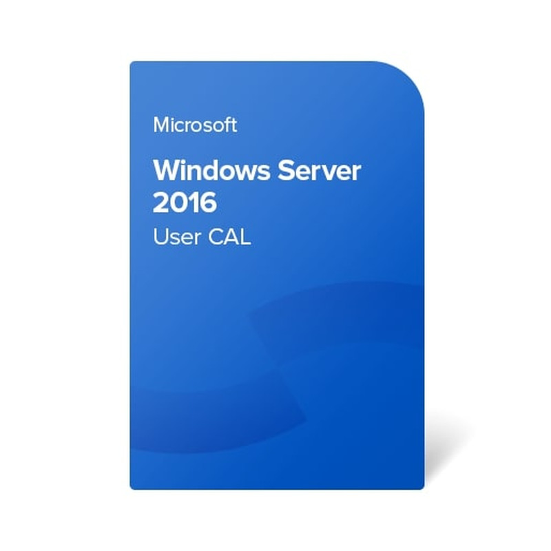 Microsoft Windows Server 2016 User CAL ESD elektronička licenca
