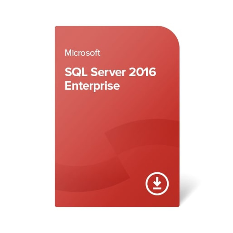 Microsoft SQL Server 2016 Enterprise ESD elektronička licenca