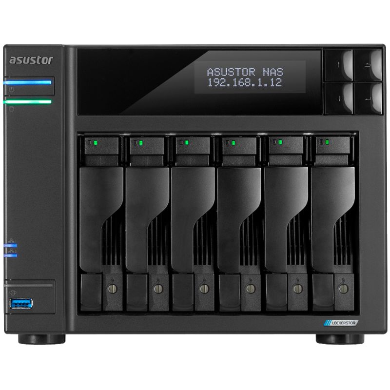 ASUSTOR NAS Lockerstor6 Gen2+ 6x 3.5