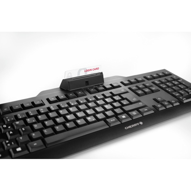 Cherry KC 1000SC tipkovnica sa čitačem Smart kartica, USB, crna