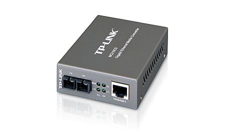 TP-Link 1GbE RJ45 to 1G SFP Optical (SC,SM)-15 km Media Converter