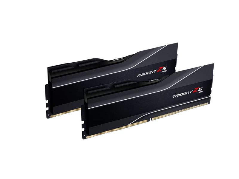 RAM DDR5 32GB Kit (2x16GB) 6000 MT/s CL30 1.35V, G.SKILL Trident Z5 Neo AMD Expo, Intel XMP