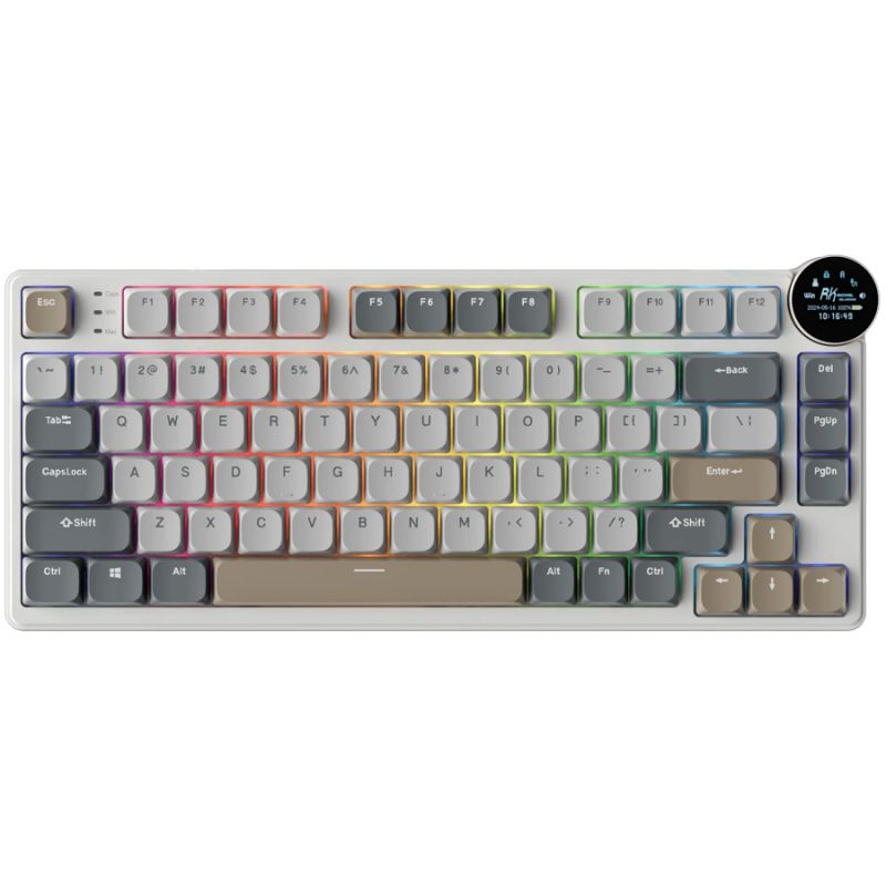 ROYAL KLUDGE RK N80 Pearly Dawn Gaming Keyboard Brown switch