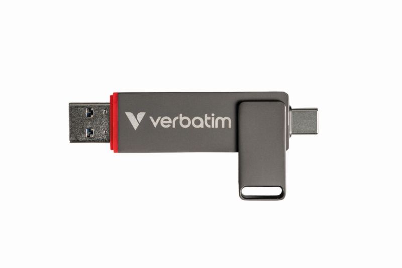 USB Dual QuickStick Verbatim 3.2 Gen1 #32041 256GB, USB-C/USB-A
