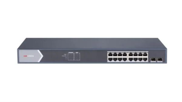 HikVision 16 Port Gigabit Smart POE Switch