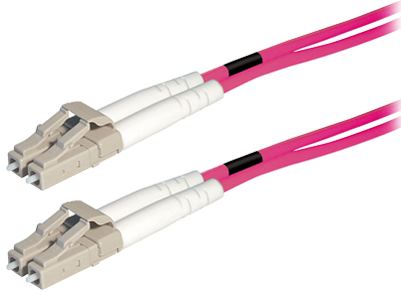 Transmedia Fibre optic MM OM4 Duplex Patch cable LC-LC 10m