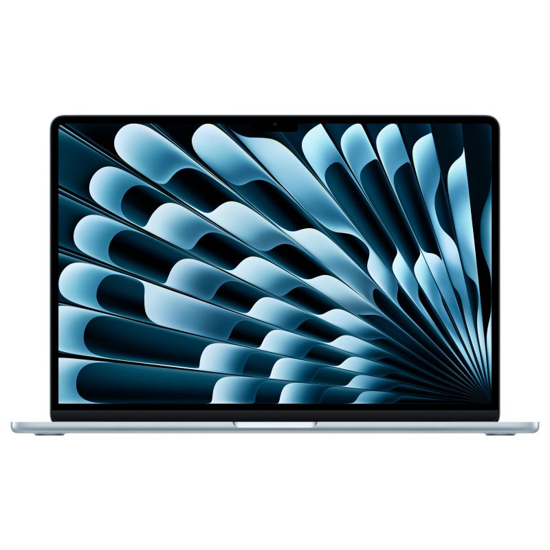 Apple MacBook Air: Apple M5 chip with 10-core CPU and 10-core GPU, 16GB, 512GB SSD - Sky Blue