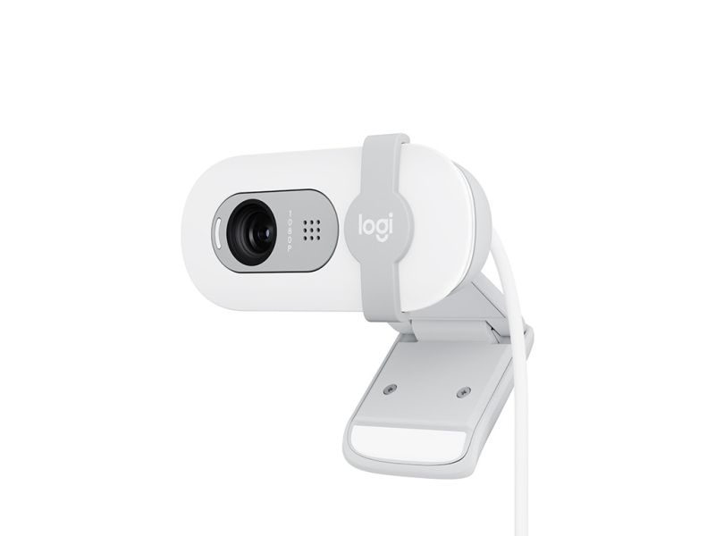 Webcam Logitech Brio 100, Off-White, USB