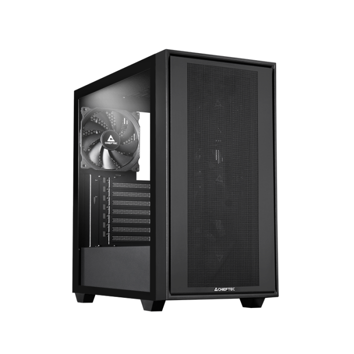 Chieftec Night Hunter USB-C ATX case, black