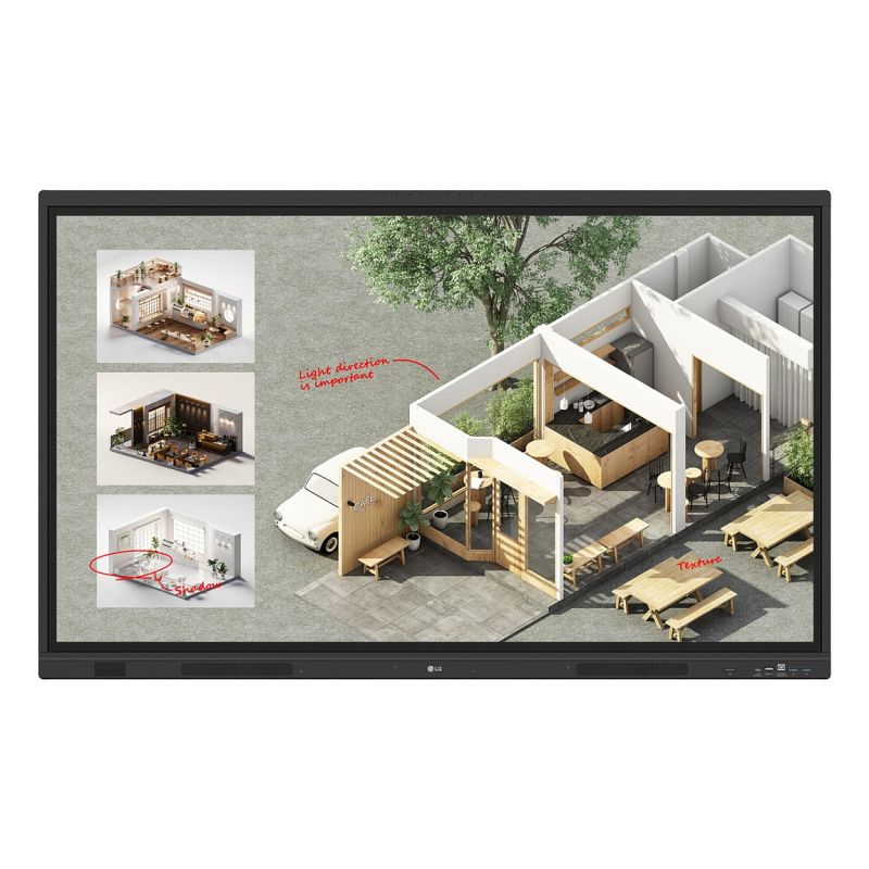 LG CreateBoard 55TR3DQ-B Signage Touch Display 139,7 cm (55 Zoll)