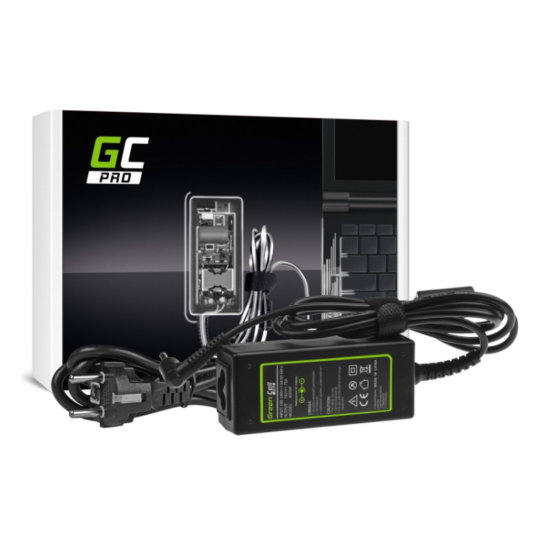 Green Cell PRO (AD70P) AC adapter 33W, 19V/1.75A, 4,0mm-1,35mm