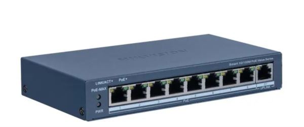HikVision 8 Port Fast Ethernet Smart POE Switch