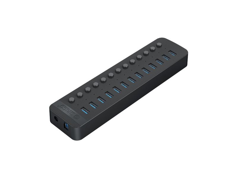 USB hub 13-port USB 3.0, Switch, Power supply, black, ORICO CT2U3-13AB