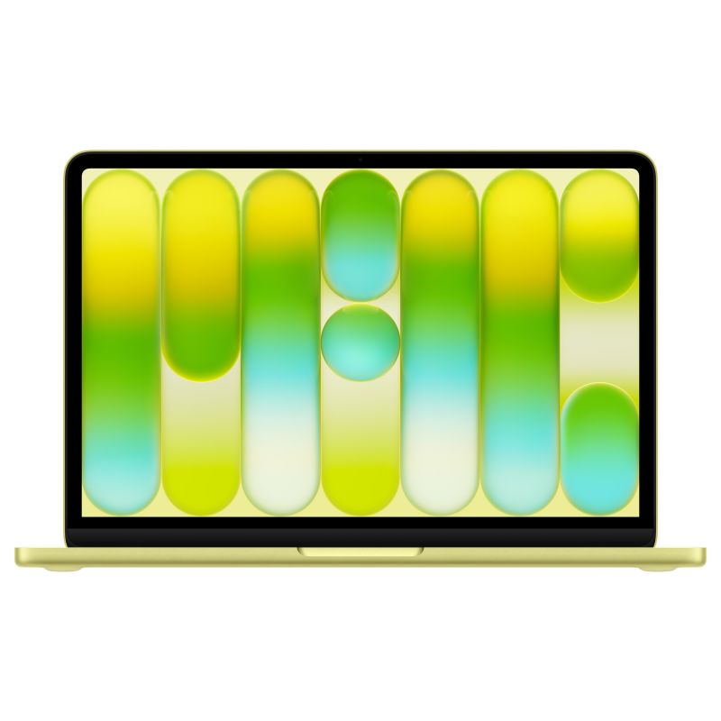 Apple MacBook Neo A18 Pro chip with 6-core CPU and 5-core GPU, 8GB, 512GB SSD, Touch ID - Citrus
