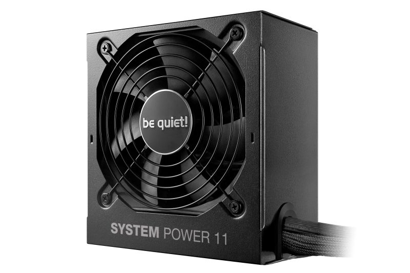 Be Quiet 450W System 11, ATX 3.1 80+ BRONZE, 2×PCIe, 5×SATA, 20+4-pina, 120mm ventilator, crno