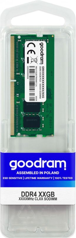 Goodram GR3200S464L22/16G memory module 16 GB 1 x 16 GB DDR4