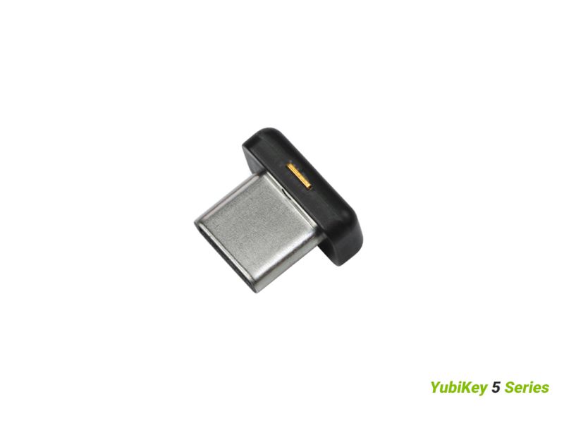 USB authenticator Yubico YubiKey 5C Nano, USB-C, black